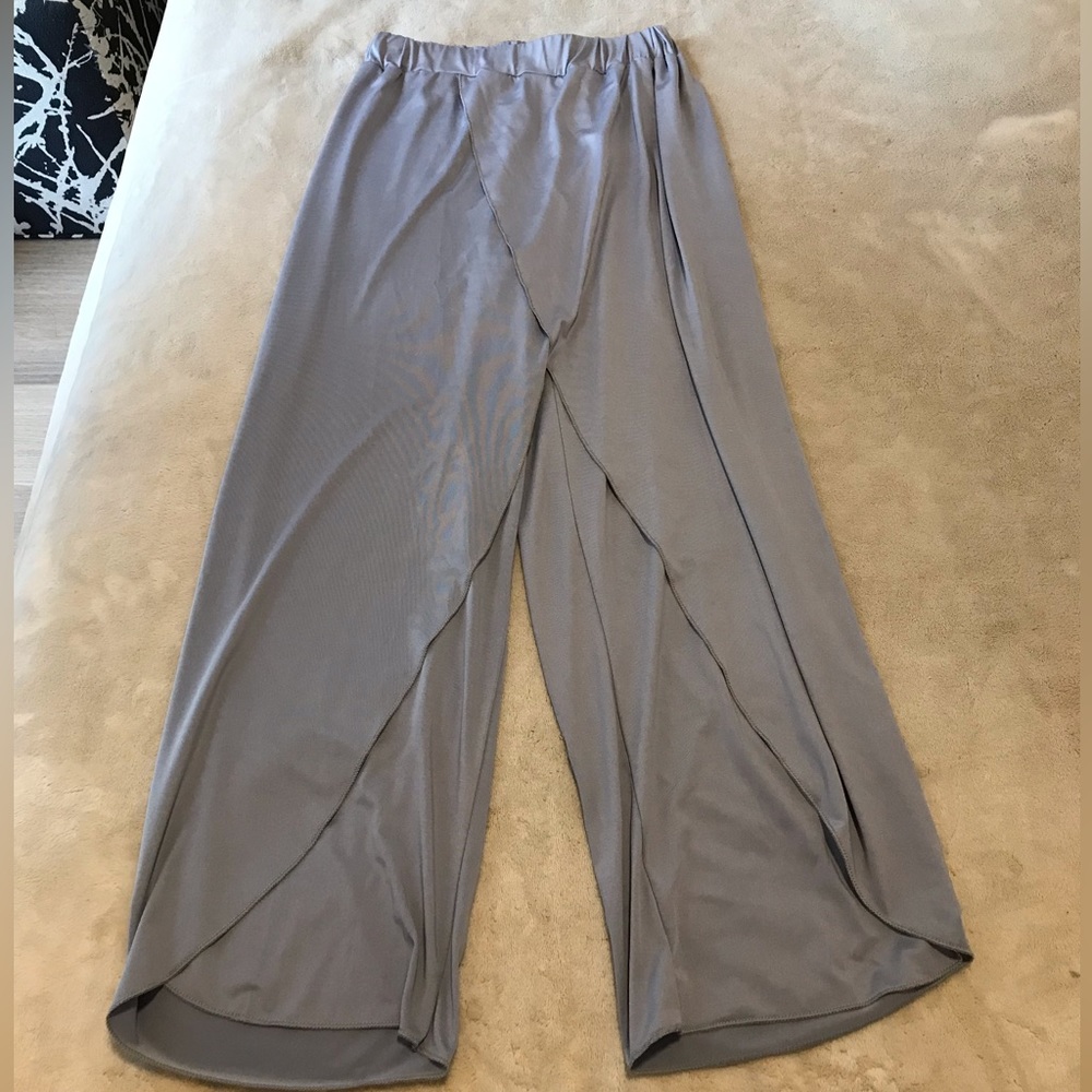 Faux wrap pants